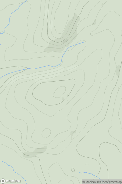 Thumbnail image for Brocklebank Wood showing contour plot for surrounding peak