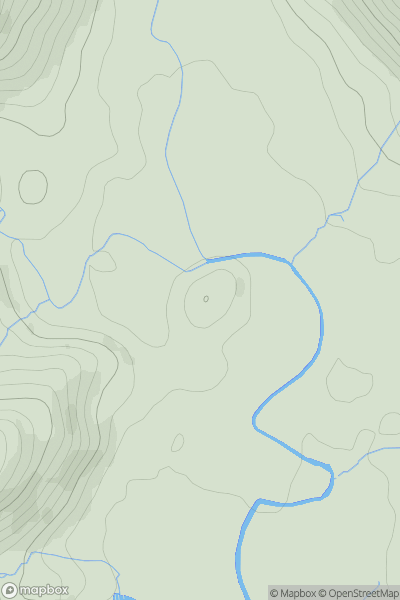 Thumbnail image for Butharlyp Howe showing contour plot for surrounding peak