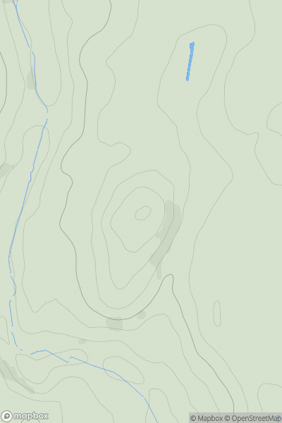 Thumbnail image for The Billings showing contour plot for surrounding peak