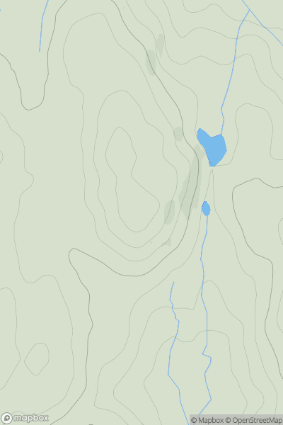 Thumbnail image for Longmire Pastures showing contour plot for surrounding peak