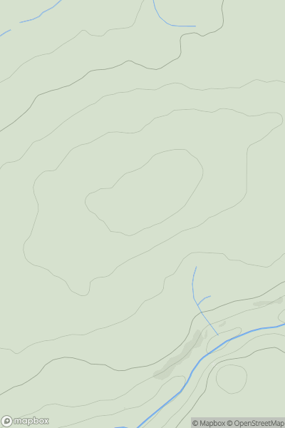 Thumbnail image for Crosby Hill showing contour plot for surrounding peak