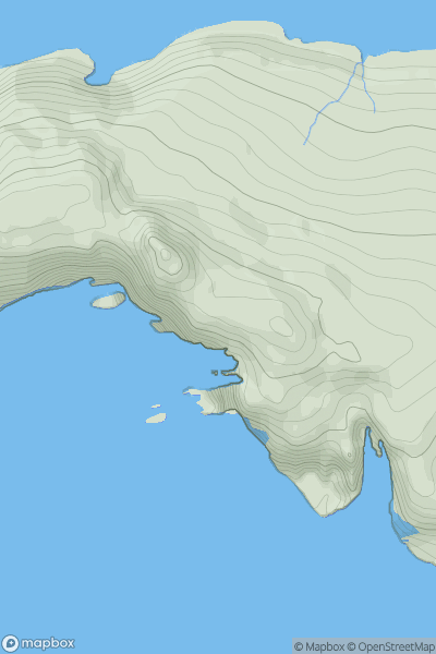 Thumbnail image for Sotan showing contour plot for surrounding peak