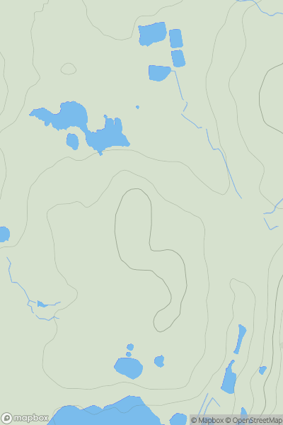 Thumbnail image for Park Knotts showing contour plot for surrounding peak