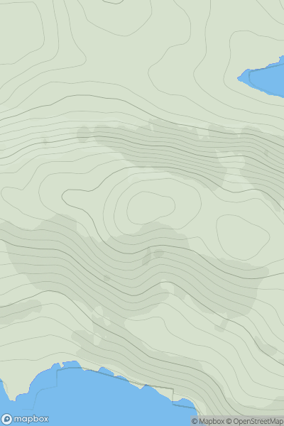 Thumbnail image for Heiseabhal Mor (Theiseabhal Mor) (Heishival Mor) showing contour plot for surrounding peak
