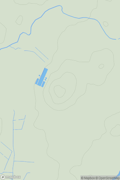 Thumbnail image for Hunting Hill showing contour plot for surrounding peak