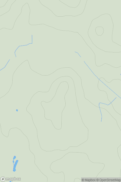Thumbnail image for Roosecote Hill showing contour plot for surrounding peak
