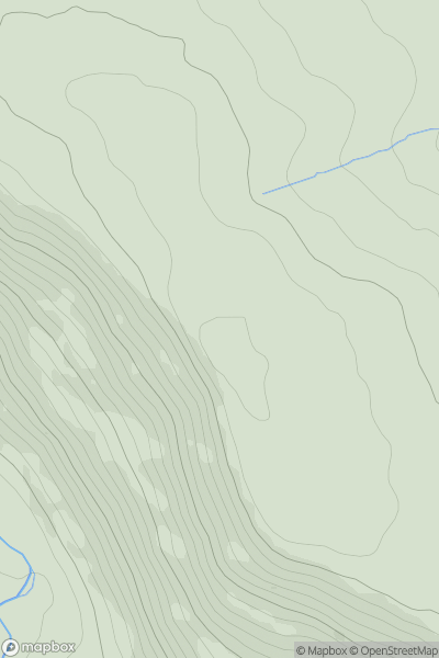 Thumbnail image for Fremington Edge showing contour plot for surrounding peak