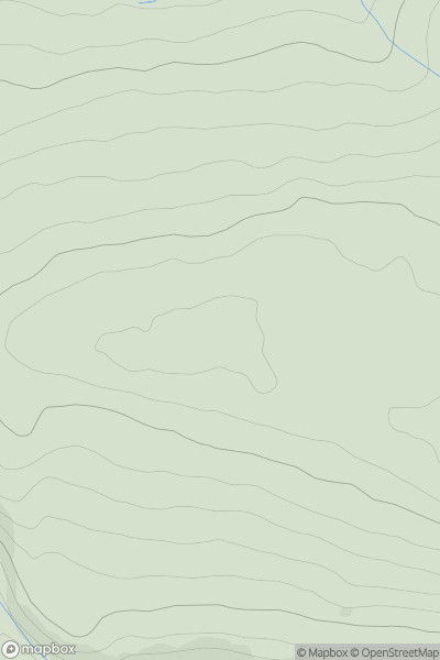 Thumbnail image for Hope Fell showing contour plot for surrounding peak