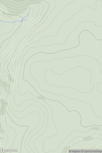 Thumbnail image for Moughton showing contour plot for surrounding peak