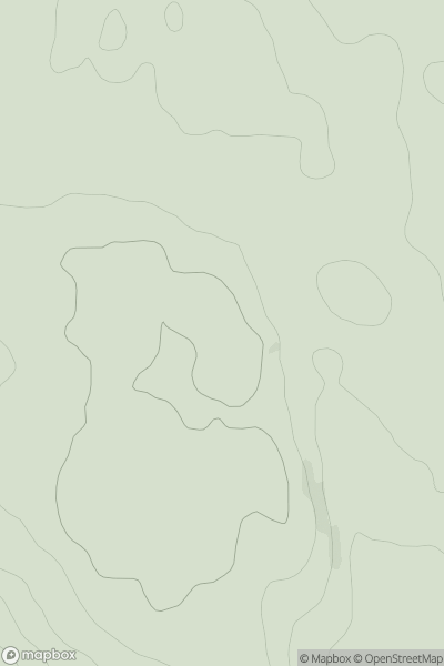 Thumbnail image for Abbot Hills showing contour plot for surrounding peak
