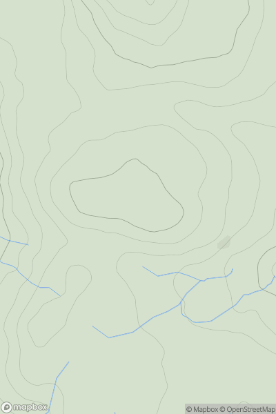 Thumbnail image for Malham Moor showing contour plot for surrounding peak