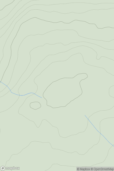 Thumbnail image for Millstone Grits showing contour plot for surrounding peak