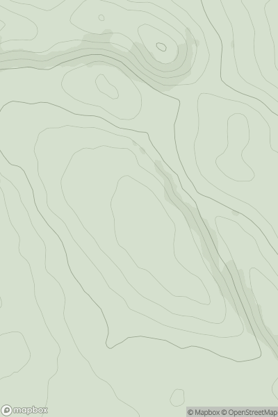 Thumbnail image for Feizor Thwaite showing contour plot for surrounding peak