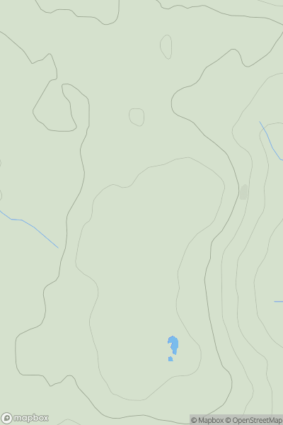 Thumbnail image for Barden Fell showing contour plot for surrounding peak