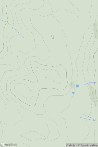 Thumbnail image for Hunter Bark showing contour plot for surrounding peak