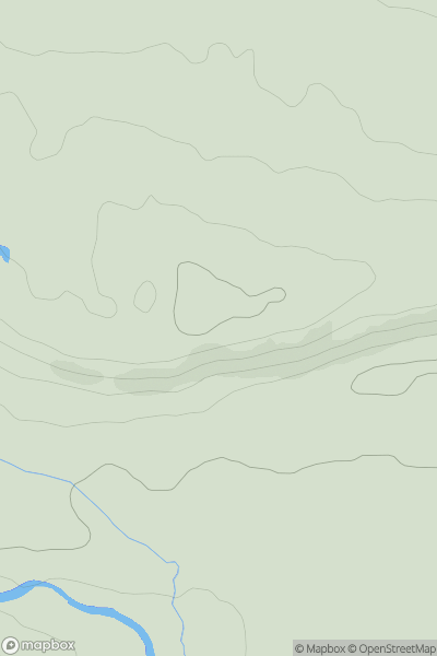 Thumbnail image for Kilmond Scars showing contour plot for surrounding peak