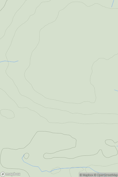 Thumbnail image for Blenkinsopp Common showing contour plot for surrounding peak