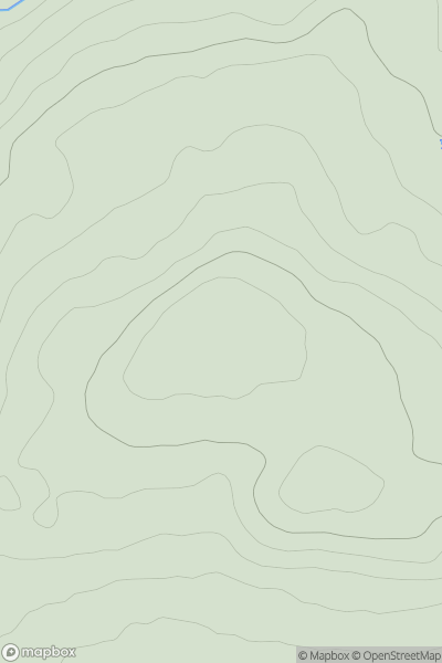 Thumbnail image for Wooley Hill showing contour plot for surrounding peak
