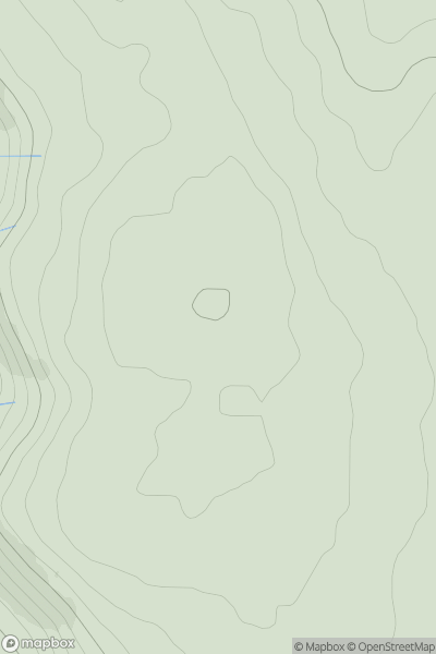 Thumbnail image for Lawson Hill showing contour plot for surrounding peak