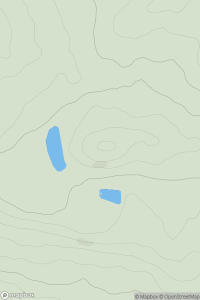 Thumbnail image for Billing Hill showing contour plot for surrounding peak