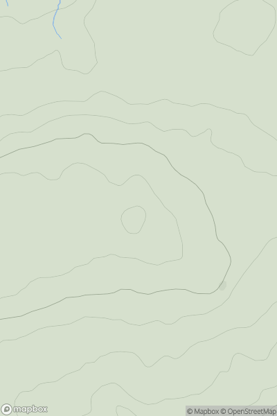 Thumbnail image for Blackmoor Hill showing contour plot for surrounding peak