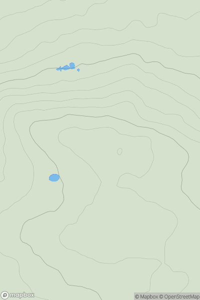 Thumbnail image for Brusselton Hill showing contour plot for surrounding peak
