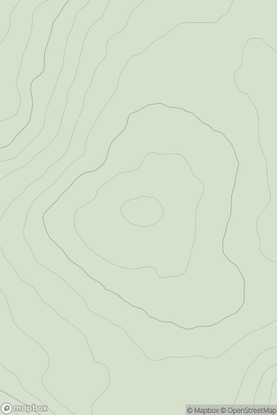 Thumbnail image for Ruckcroft Hill showing contour plot for surrounding peak