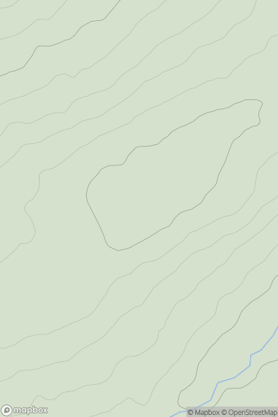 Thumbnail image for Mickley Moor showing contour plot for surrounding peak