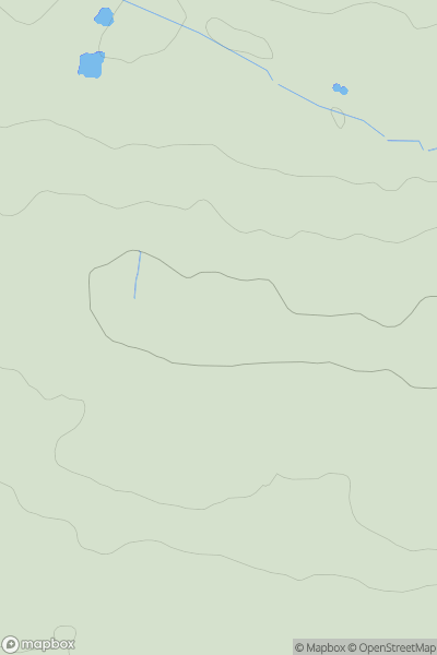 Thumbnail image for Barnard Castle Hill showing contour plot for surrounding peak