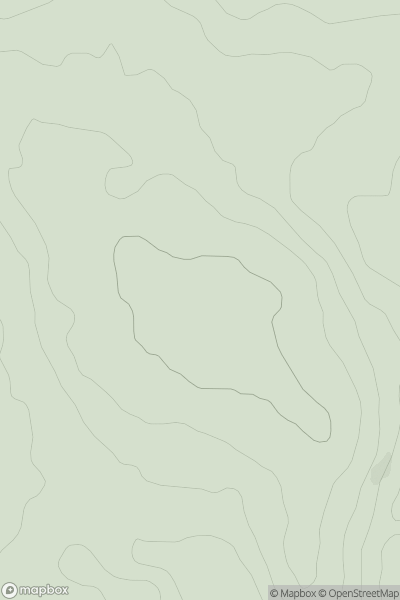 Thumbnail image for Horrows Hill showing contour plot for surrounding peak