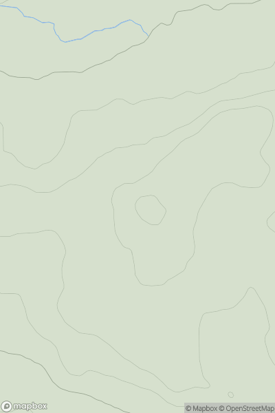 Thumbnail image for Sugar Hill showing contour plot for surrounding peak