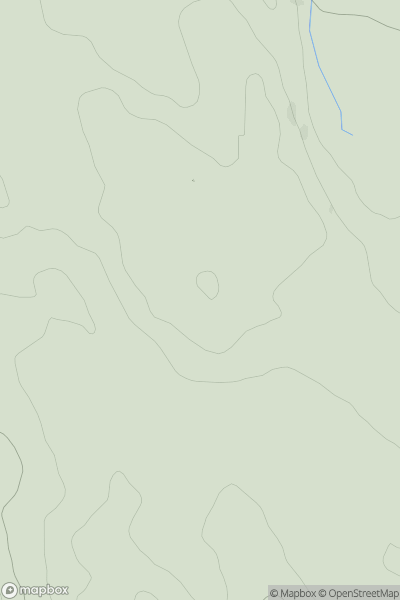 Thumbnail image for Gale Hill showing contour plot for surrounding peak