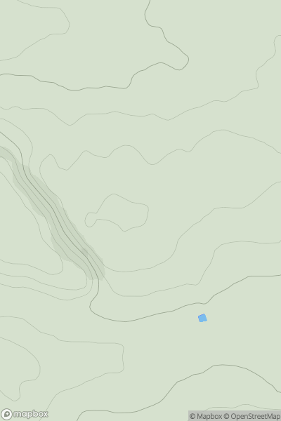 Thumbnail image for Raisby Hill showing contour plot for surrounding peak