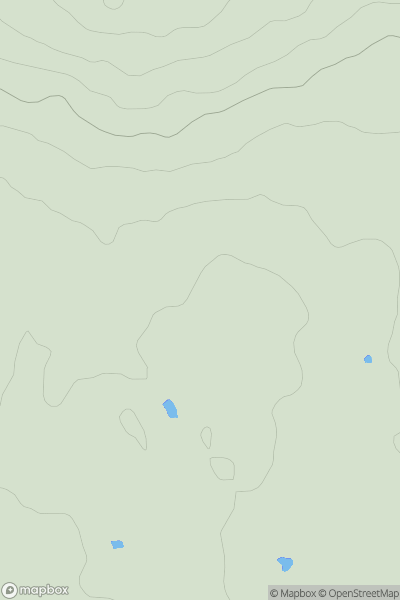 Thumbnail image for Maughanby Moor showing contour plot for surrounding peak