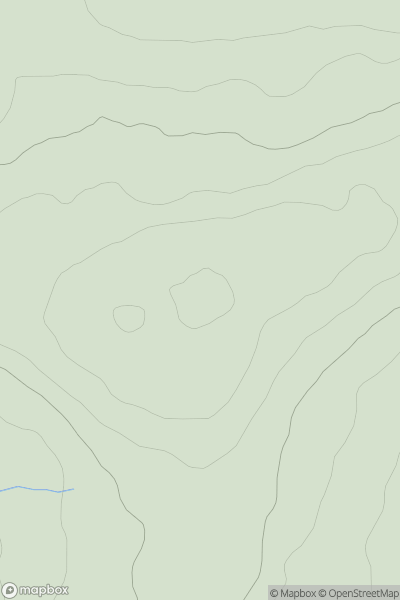 Thumbnail image for Findon Hill showing contour plot for surrounding peak