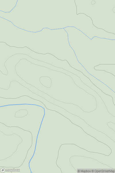 Thumbnail image for Huber Hill showing contour plot for surrounding peak