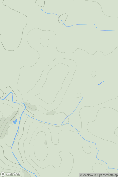 Thumbnail image for The Crews showing contour plot for surrounding peak
