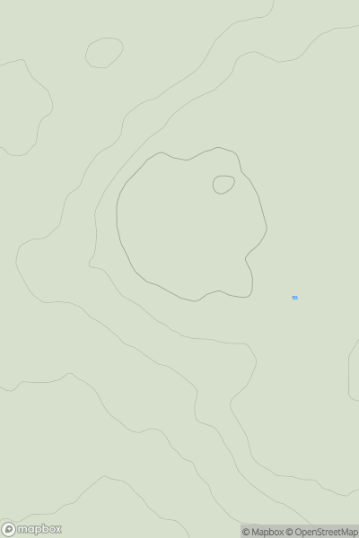 Thumbnail image for Garforth Cliff showing contour plot for surrounding peak