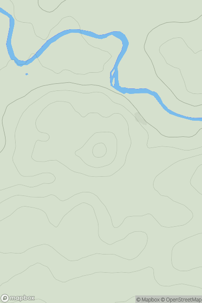 Thumbnail image for Bull Bank showing contour plot for surrounding peak