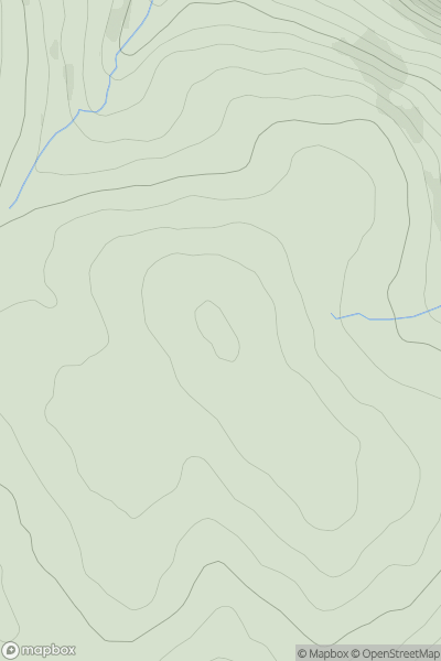 Thumbnail image for Carr and Craggs Moor showing contour plot for surrounding peak