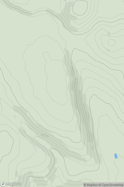 Thumbnail image for Upper Edge showing contour plot for surrounding peak