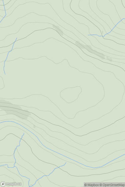 Thumbnail image for Rishworth Moor showing contour plot for surrounding peak