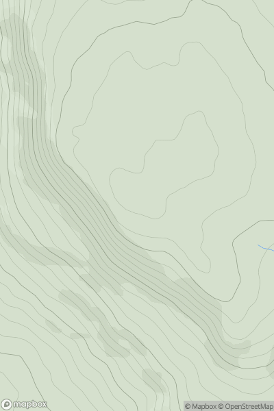 Thumbnail image for Bamford Moor showing contour plot for surrounding peak