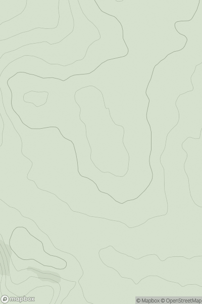 Thumbnail image for Nether Low showing contour plot for surrounding peak