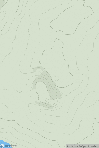 Thumbnail image for Bee Low showing contour plot for surrounding peak