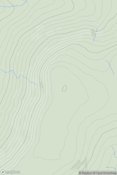 Thumbnail image for Stoodley Pike showing contour plot for surrounding peak