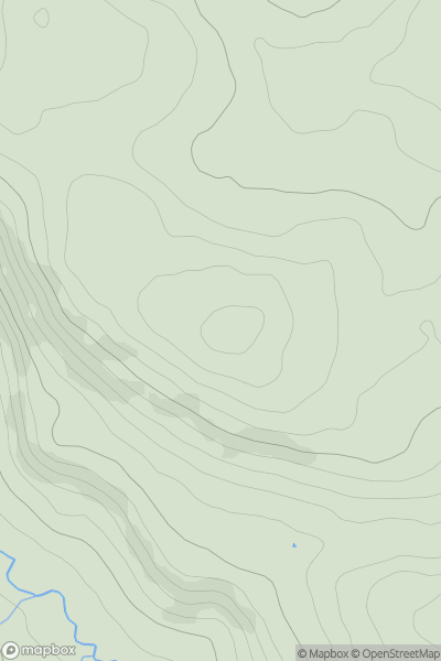 Thumbnail image for Pilsbury Castle Hill showing contour plot for surrounding peak