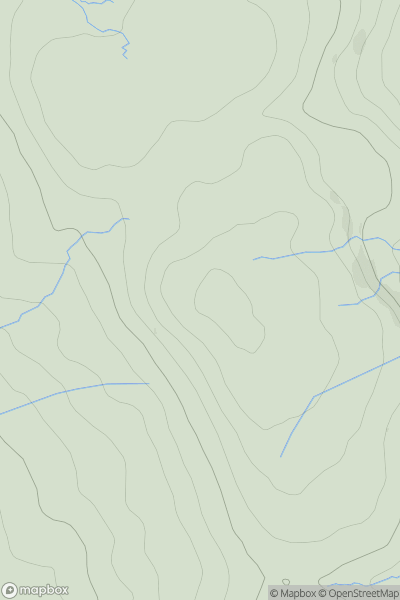 Thumbnail image for Spitlers Edge showing contour plot for surrounding peak