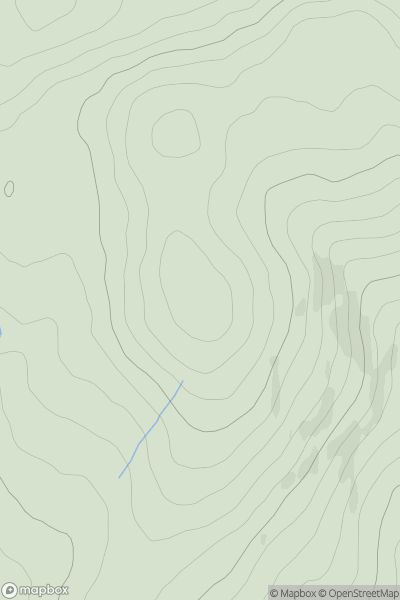 Thumbnail image for Wheathead Height showing contour plot for surrounding peak