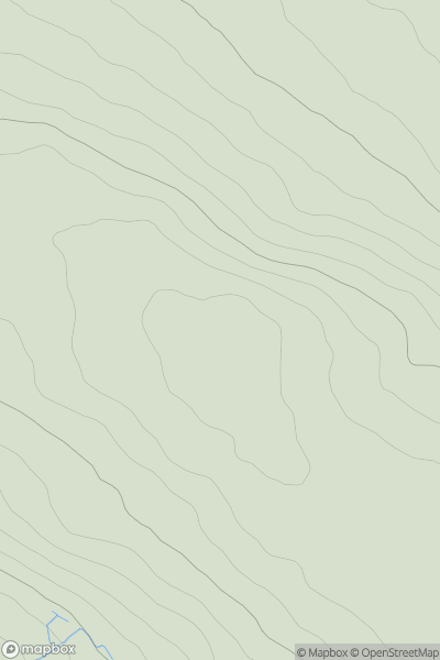 Thumbnail image for Ipstones Edge showing contour plot for surrounding peak